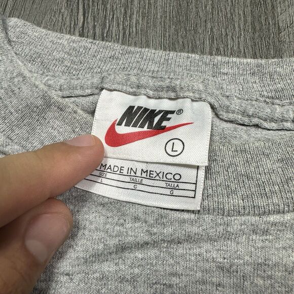 Vintage Nike Michael Jordan Air Jordan The Restaurant T-shirt Nike White Tag L - Picture 2 of 6